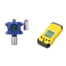 Portable and fixed gas detector